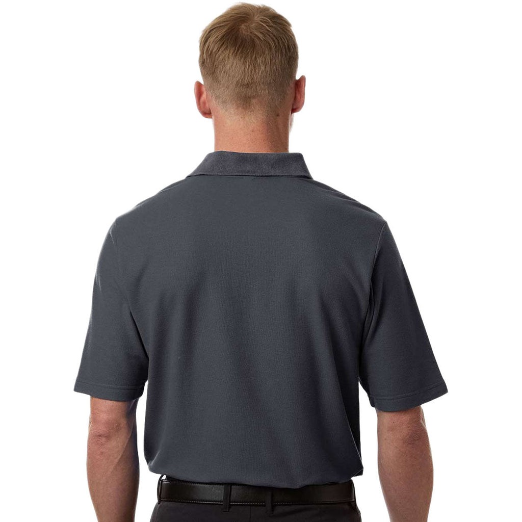 Core 365 Men's Carbon Tall Resolve CVC Performance Pique Polo