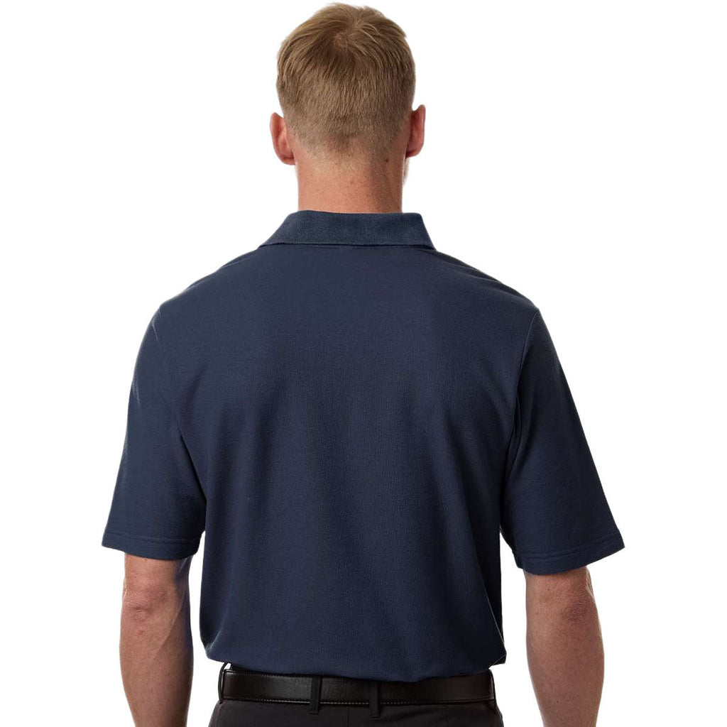 Core 365 Men's Classic Navy Tall Resolve CVC Performance Pique Polo