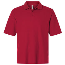 Core 365 Men's Classic Red Tall Resolve CVC Performance Pique Polo