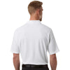 Core 365 Men's White Tall Resolve CVC Performance Pique Polo