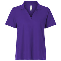 Core 365 Women's Campus Purple Resolve CVC Performance Pique Polo