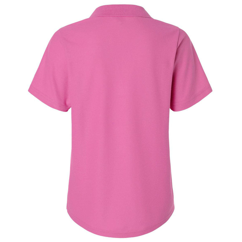 Core 365 Women's Charity Pink Resolve CVC Performance Pique Polo