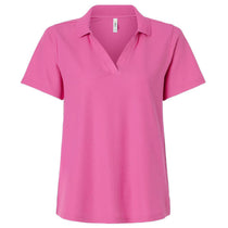 Core 365 Women's Charity Pink Resolve CVC Performance Pique Polo