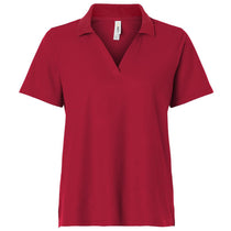 Core 365 Women's Classic Red Resolve CVC Performance Pique Polo