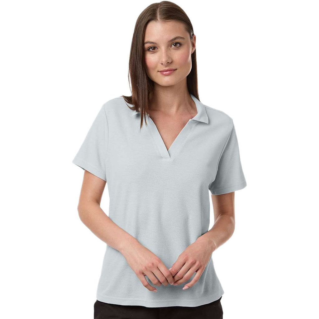 Core 365 Women's Platinum Resolve CVC Performance Pique Polo