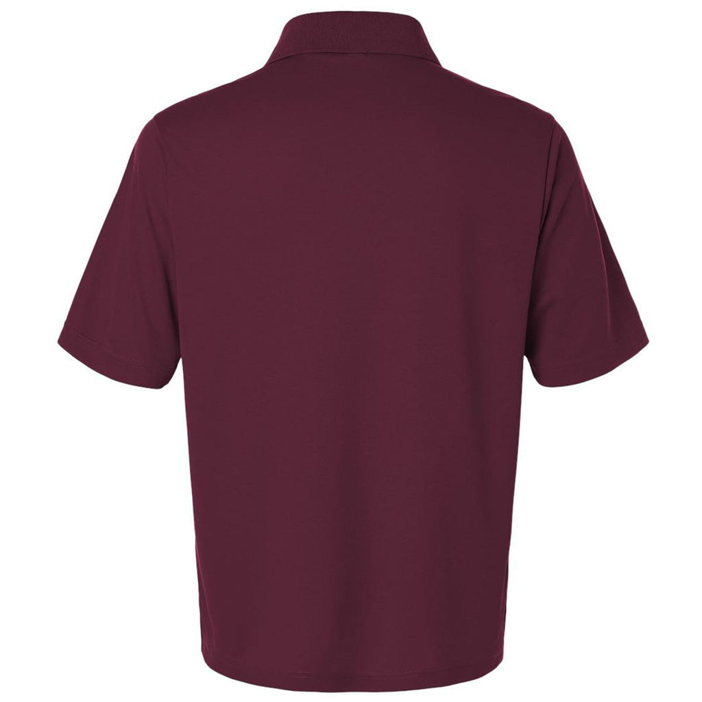 Core 365 Men's Burgundy Nova Performance Pique Polo