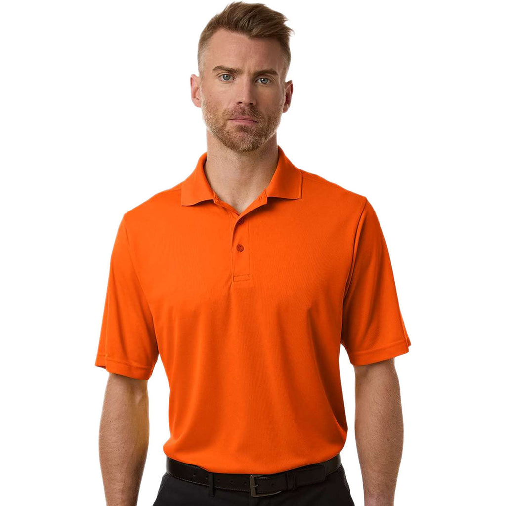 Core 365 Men's Campus Orange Nova Performance Pique Polo