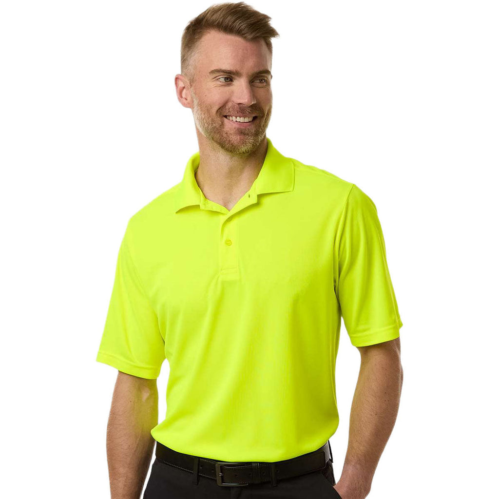 Core 365 Men's Safety Yellow Nova Performance Pique Polo