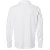 Core 365 Men's White Nova Performance Long Sleeve Pique Polo