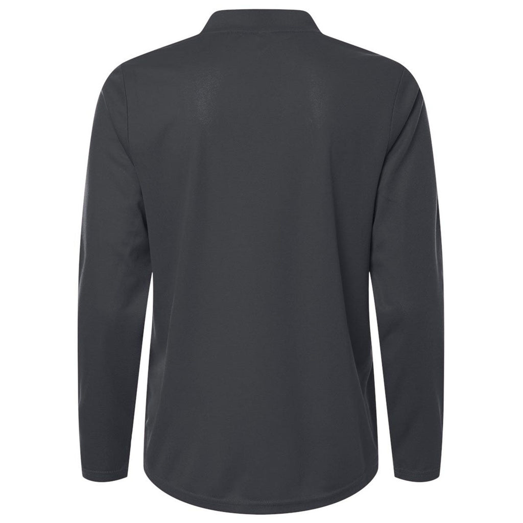 Core 365 Women's Carbon Nova Performance Long Sleeve Pique Polo