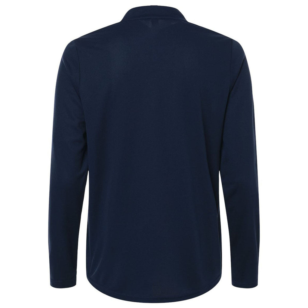 Core 365 Women's Classic Navy Nova Performance Long Sleeve Pique Polo