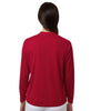 Core 365 Women's Classic Red Nova Performance Long Sleeve Pique Polo