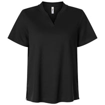 Core 365 Women's Black Nova Performance Pique Polo