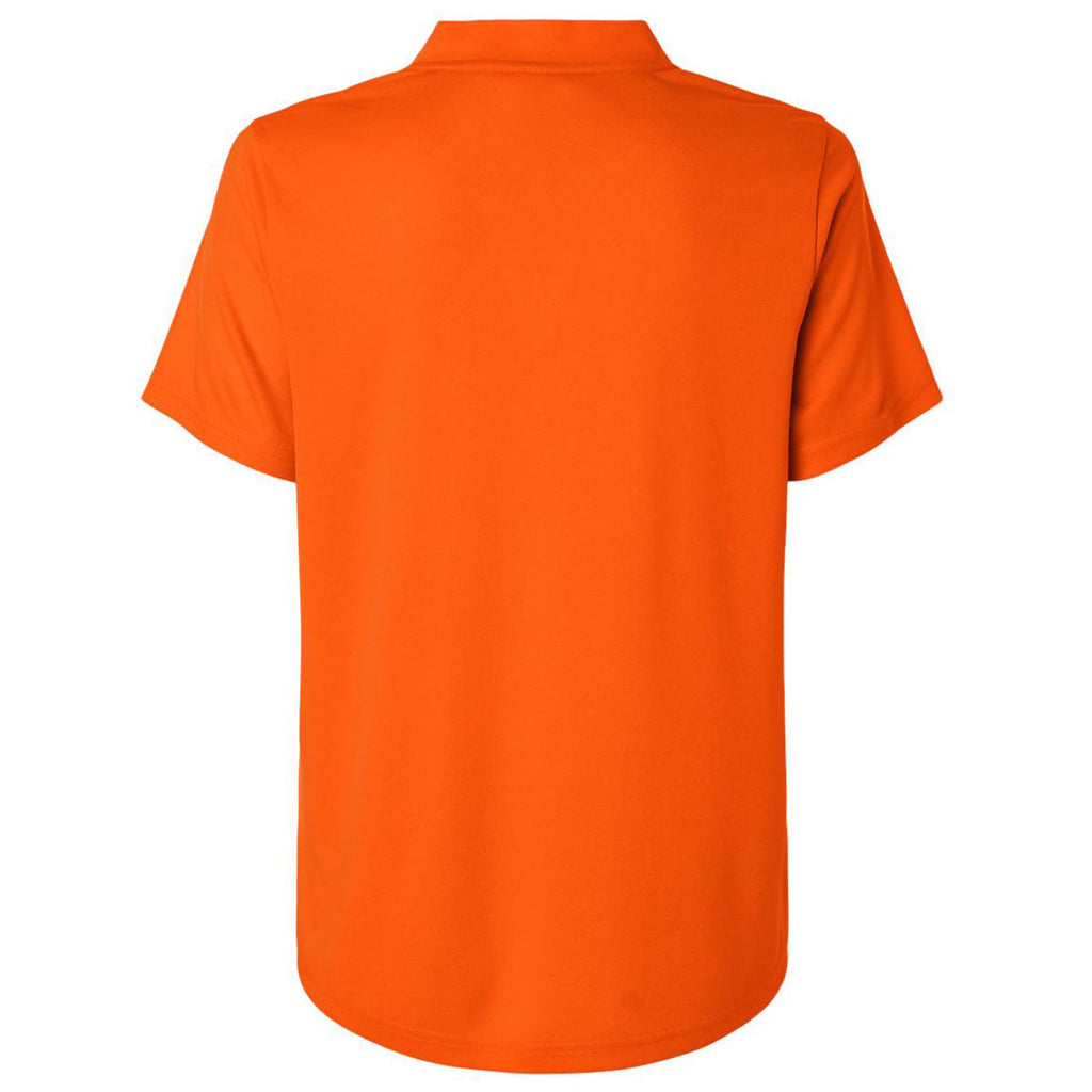 Core 365 Women's Campus Orange Nova Performance Pique Polo