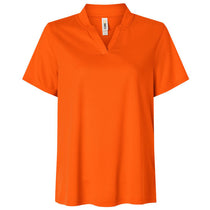 Core 365 Women's Campus Orange Nova Performance Pique Polo