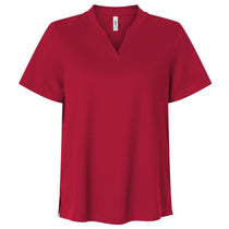 Core 365 Women's Classic Red Nova Performance Pique Polo