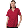 Core 365 Women's Classic Red Nova Performance Pique Polo