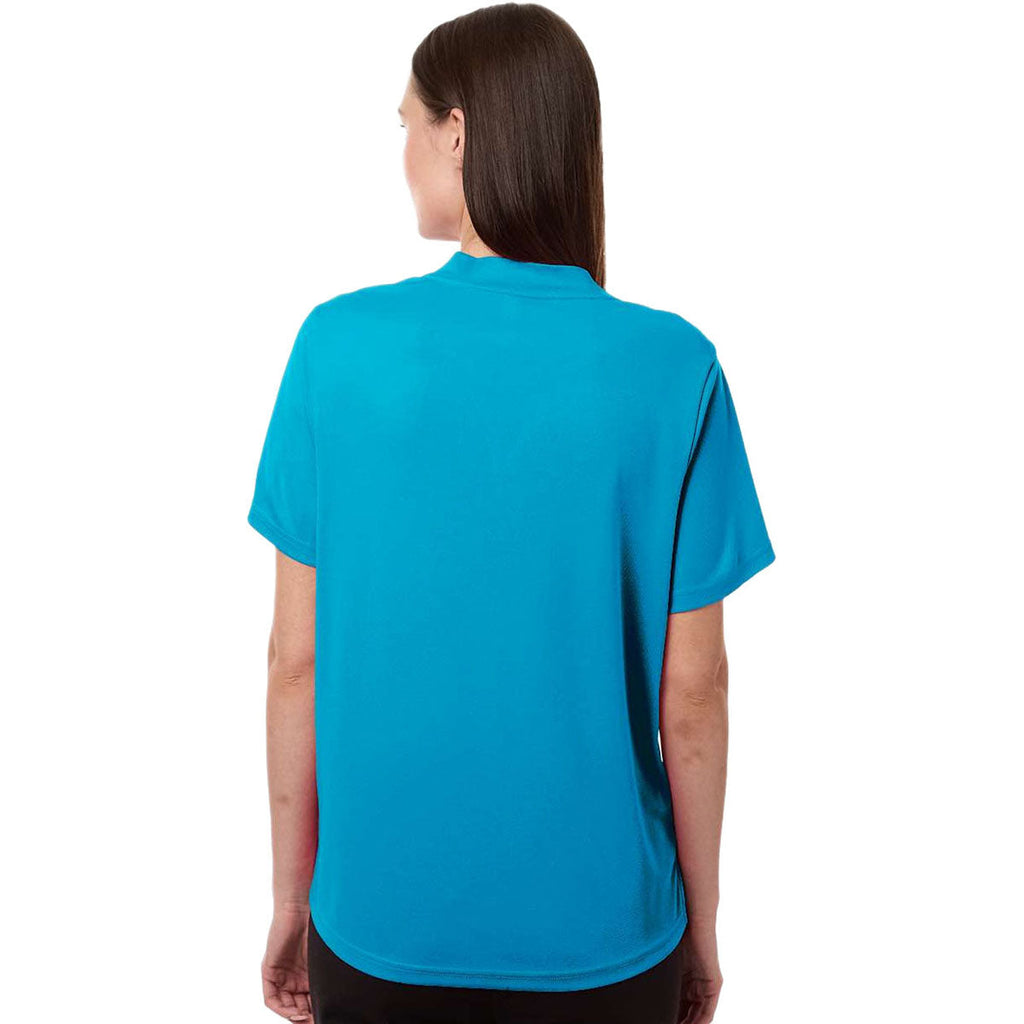 Core 365 Women's Electric Blue Nova Performance Pique Polo