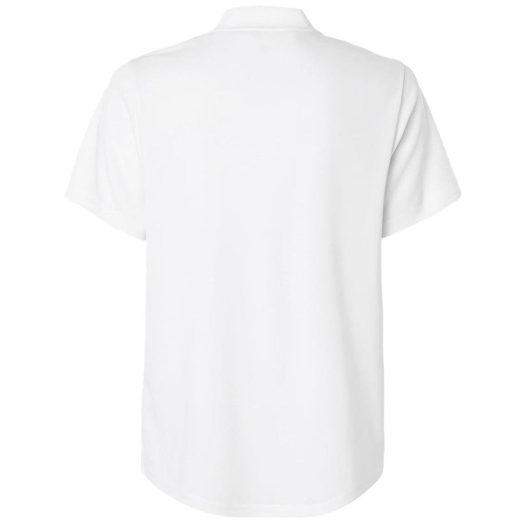 Core 365 Women's White Nova Performance Pique Polo