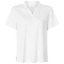 Core 365 Women's White Nova Performance Pique Polo