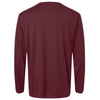 Core 365 Unisex Burgundy Capital Long Sleeve Performance T-Shirt