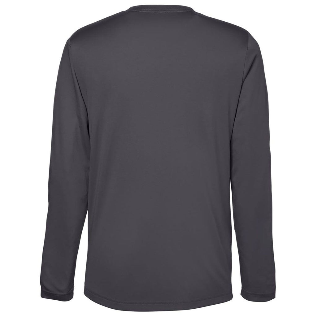 Core 365 Unisex Carbon Capital Long Sleeve Performance T-Shirt