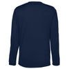 Core 365 Unisex Classic Navy Capital Long Sleeve Performance T-Shirt