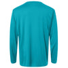 Core 365 Unisex Clear Teal Capital Long Sleeve Performance T-Shirt