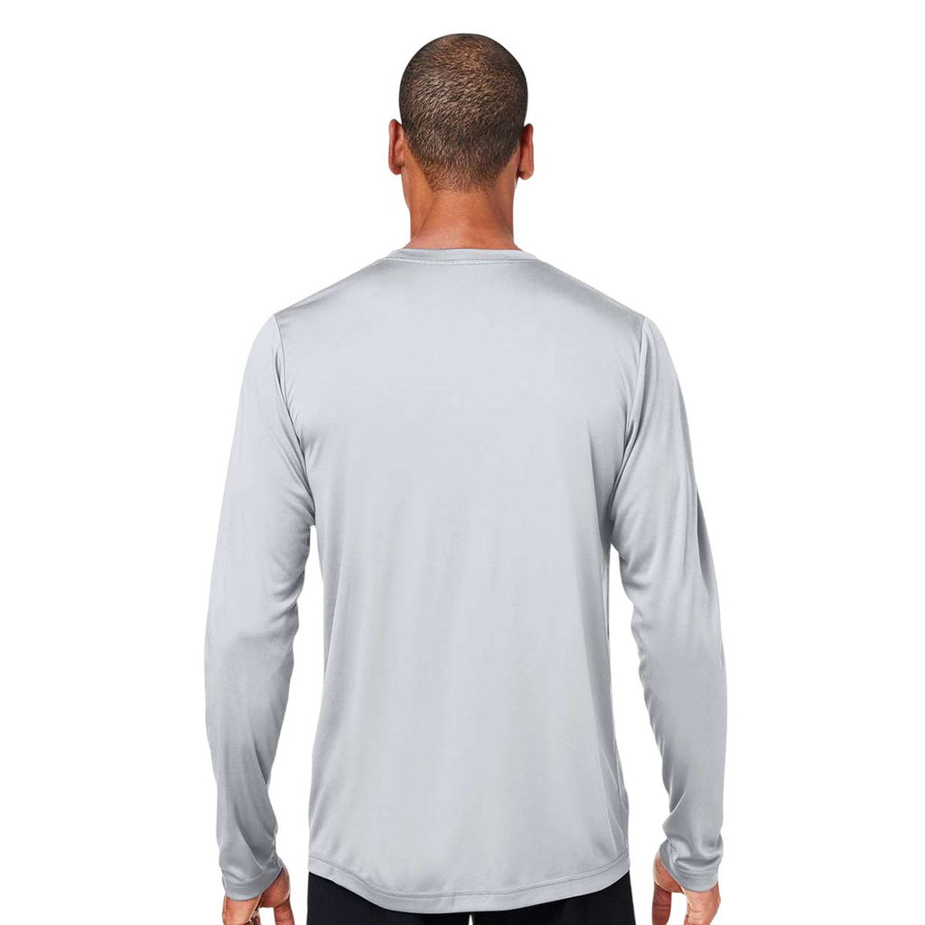 Core 365 Unisex Platinum Capital Long Sleeve Performance T-Shirt