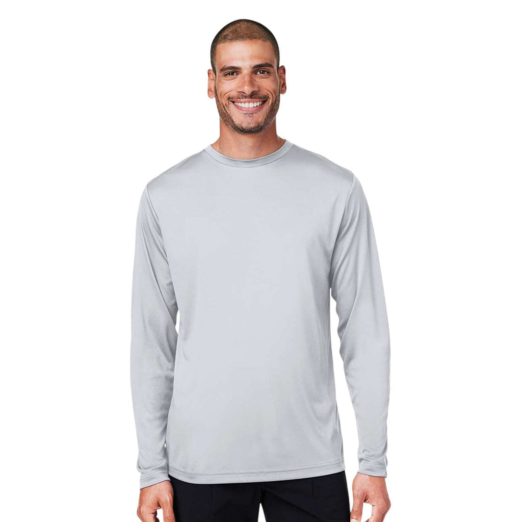 Core 365 Unisex Platinum Capital Long Sleeve Performance T-Shirt
