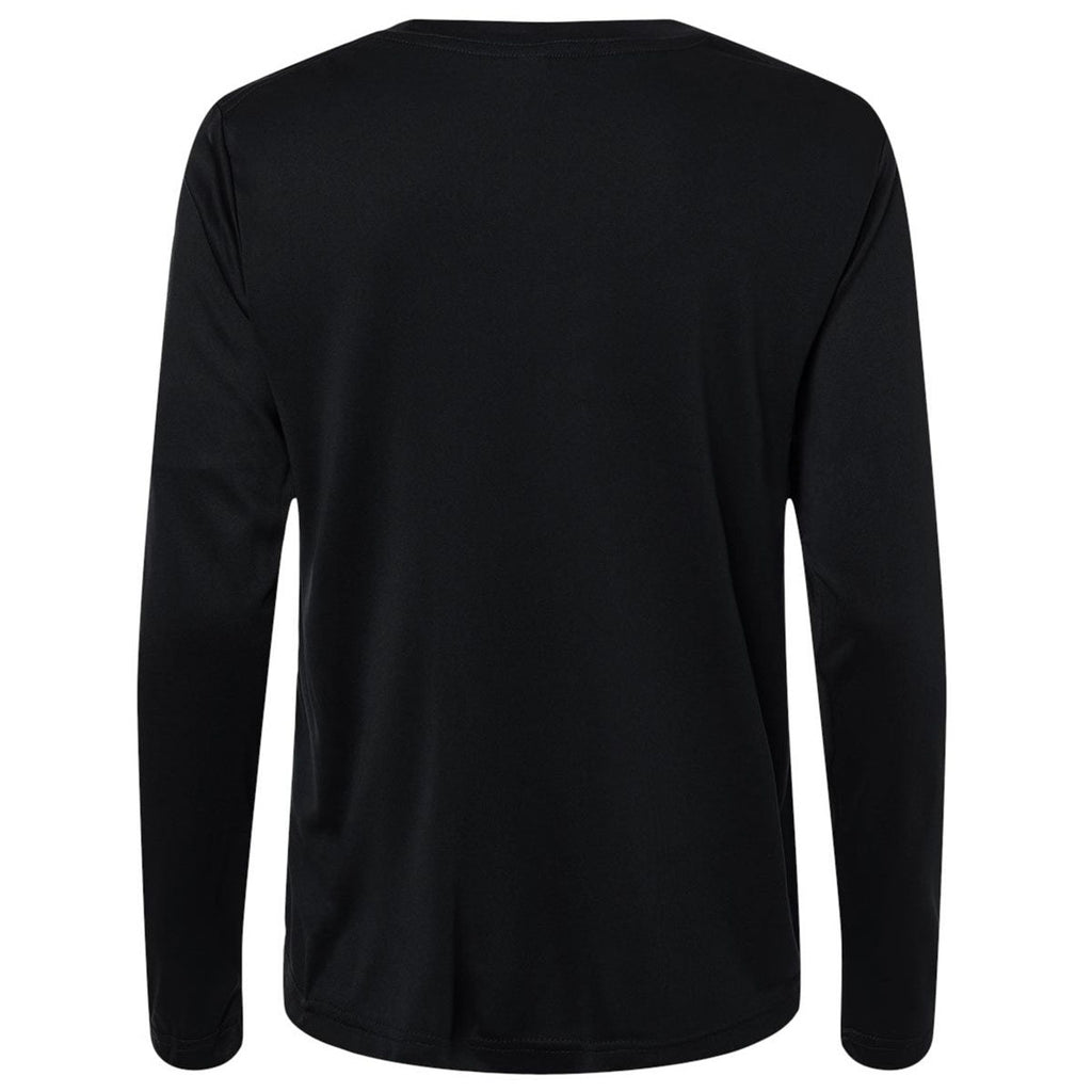 Core 365 Women's Black Capital Performance Long Sleeve T-Shirt