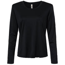 Core 365 Women's Black Capital Performance Long Sleeve T-Shirt