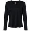 Core 365 Women's Black Capital Performance Long Sleeve T-Shirt