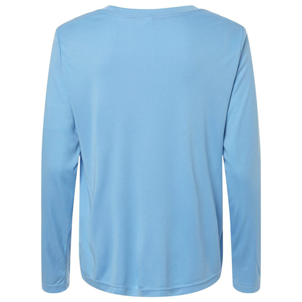 Core 365 Women's Columbia Blue Capital Performance Long Sleeve T-Shirt