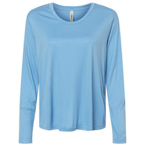 Core 365 Women's Columbia Blue Capital Performance Long Sleeve T-Shirt