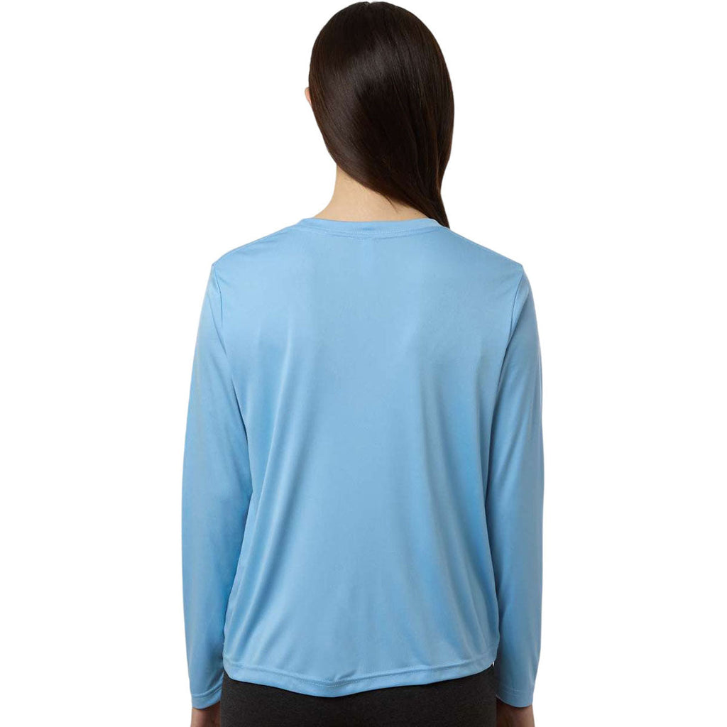 Core 365 Women's Columbia Blue Capital Performance Long Sleeve T-Shirt