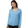 Core 365 Women's Columbia Blue Capital Performance Long Sleeve T-Shirt