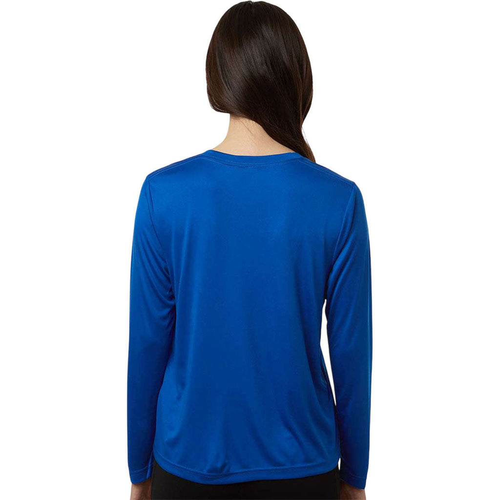 Core 365 Women's True Royal Capital Performance Long Sleeve T-Shirt