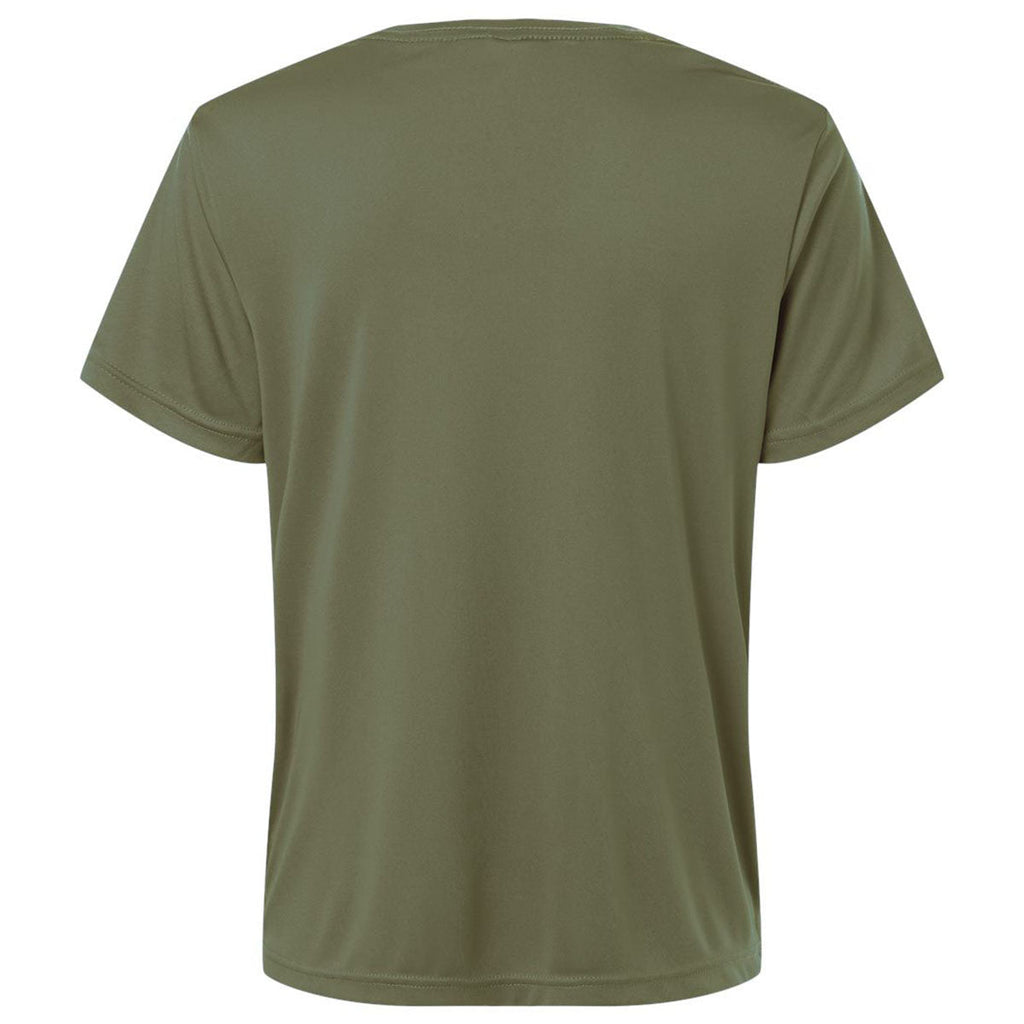 Core 365 Women's Military Green Capital Performance T-Shirt
