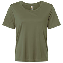 Core 365 Women's Military Green Capital Performance T-Shirt