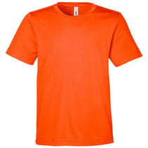 Core 365 Youth Campus Orange Capital Performance T-Shirt