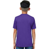 Core 365 Youth Campus Purple Capital Performance T-Shirt