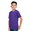 Core 365 Youth Campus Purple Capital Performance T-Shirt