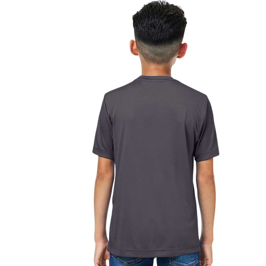 Core 365 Youth Carbon Capital Performance T-Shirt