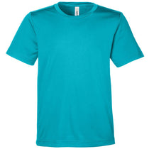 Core 365 Youth Clear Teal Capital Performance T-Shirt