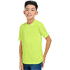 Core 365 Youth Safety Yellow Capital Performance T-Shirt