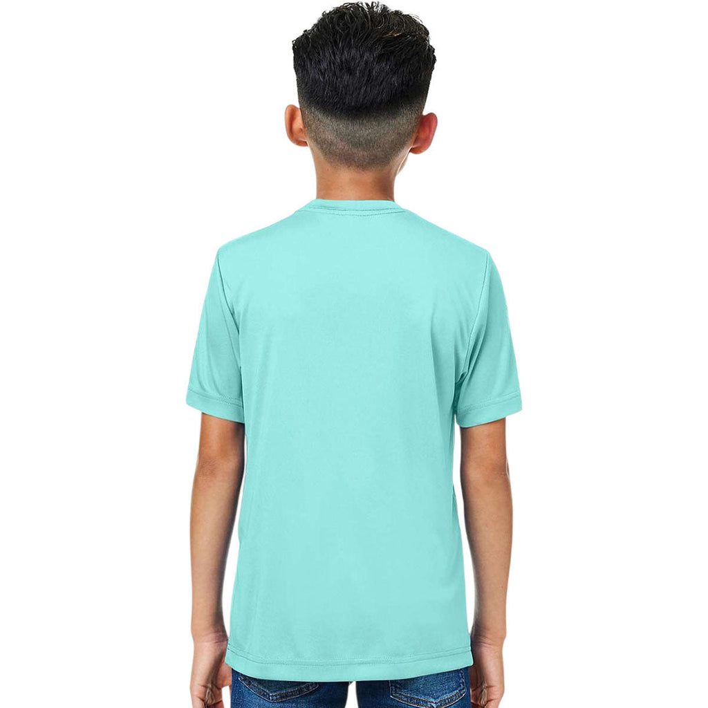 Core 365 Youth Sea Glass Capital Performance T-Shirt