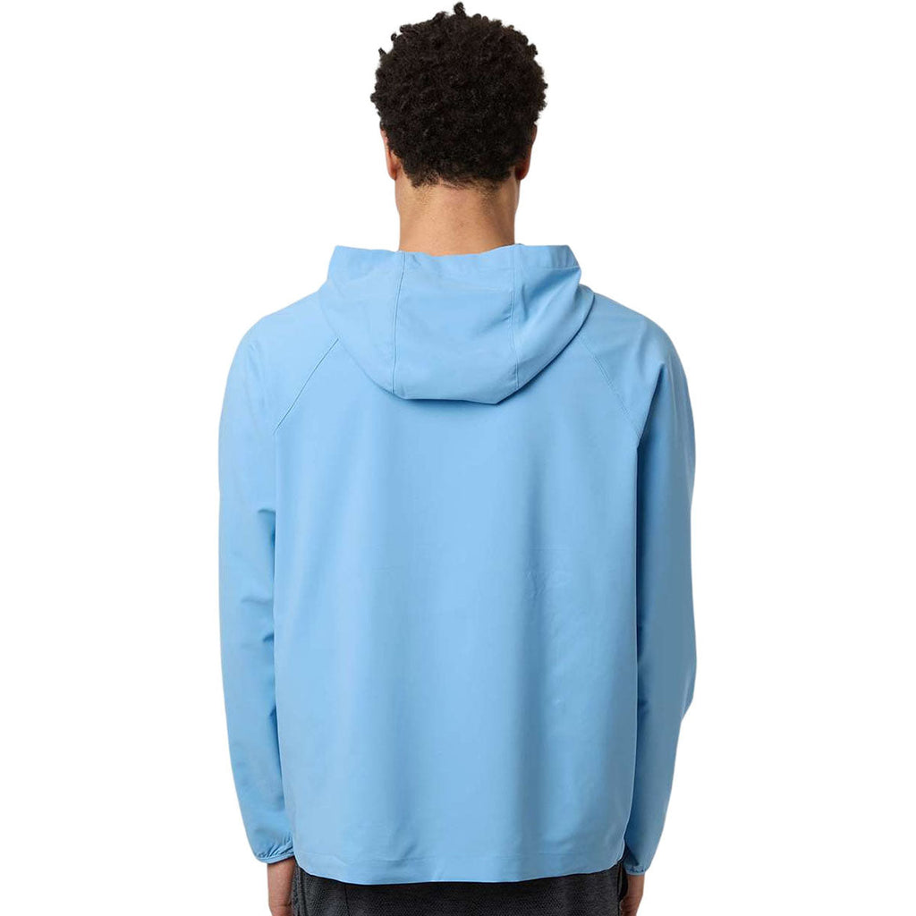 Core 365 Men's Columbia Blue UltraUVP Shoreline Long Sleeve Hooded Pullover