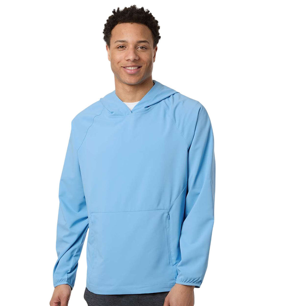 Core 365 Men's Columbia Blue UltraUVP Shoreline Long Sleeve Hooded Pullover
