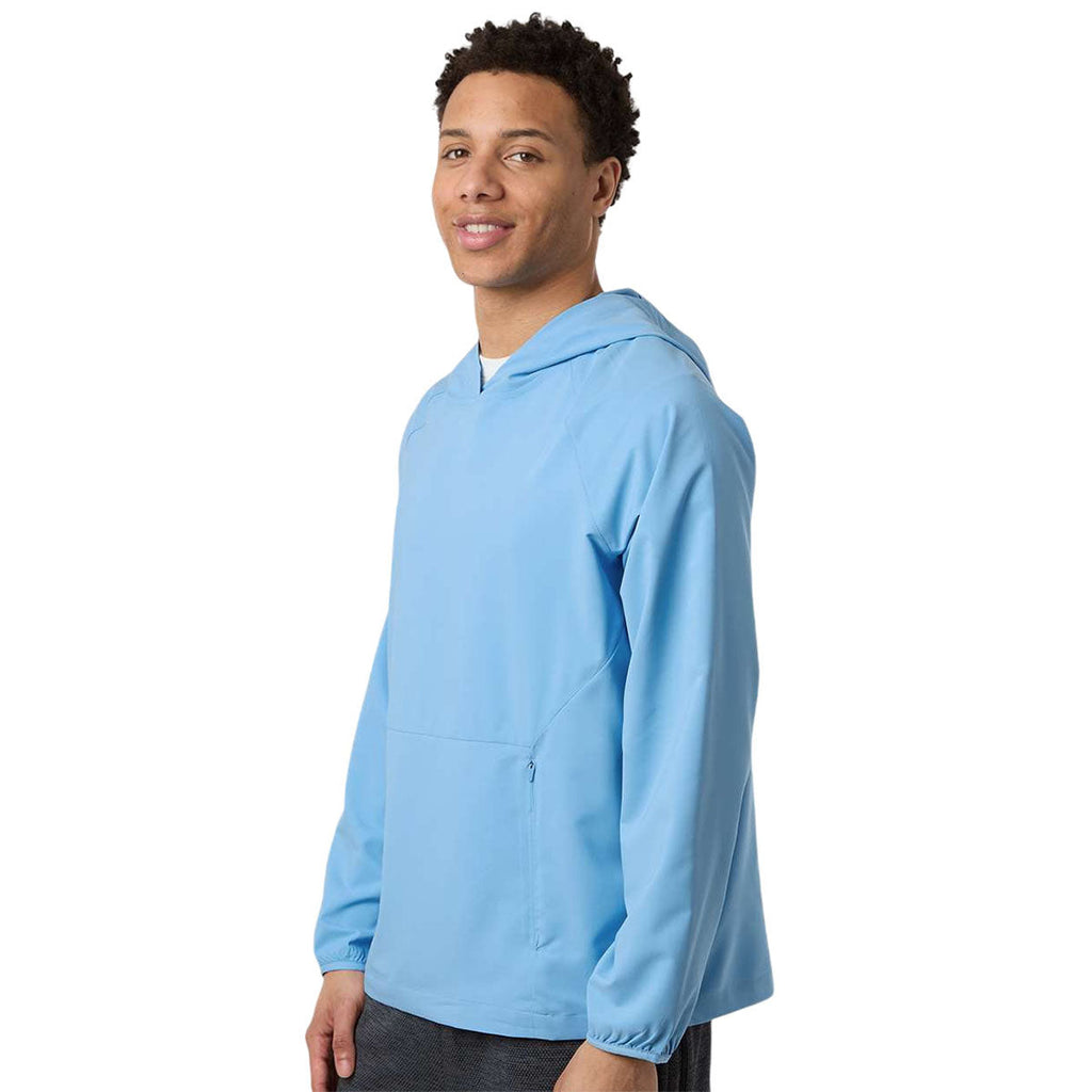 Core 365 Men's Columbia Blue UltraUVP Shoreline Long Sleeve Hooded Pullover